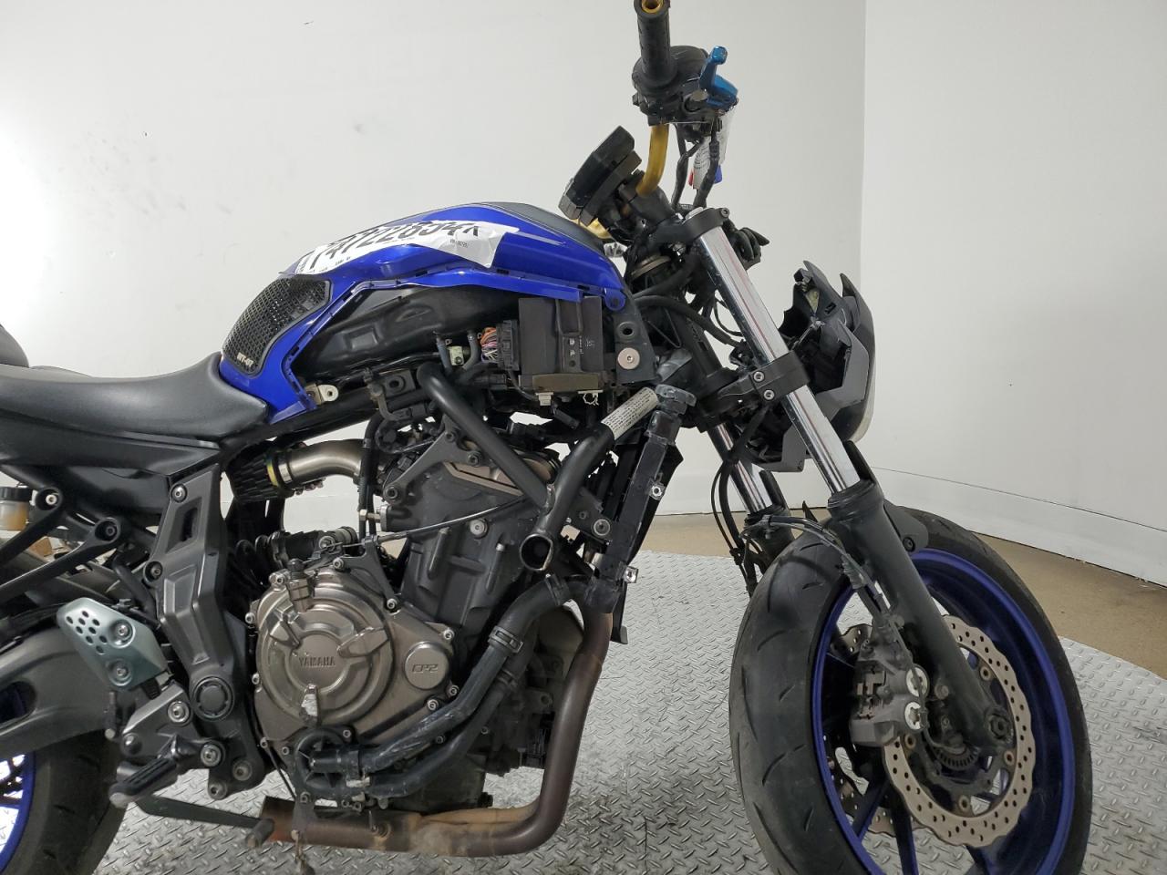 2020 Yamaha Mt07 VIN: JYARM27E4LA007097 Lot: 74722854