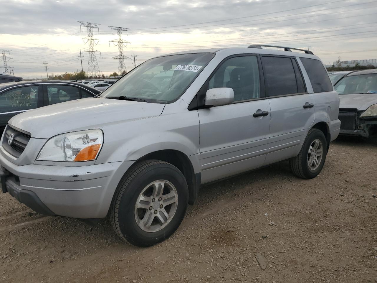 2003 Honda Pilot Exl de vânzare în Elgin, IL - Normal Wear