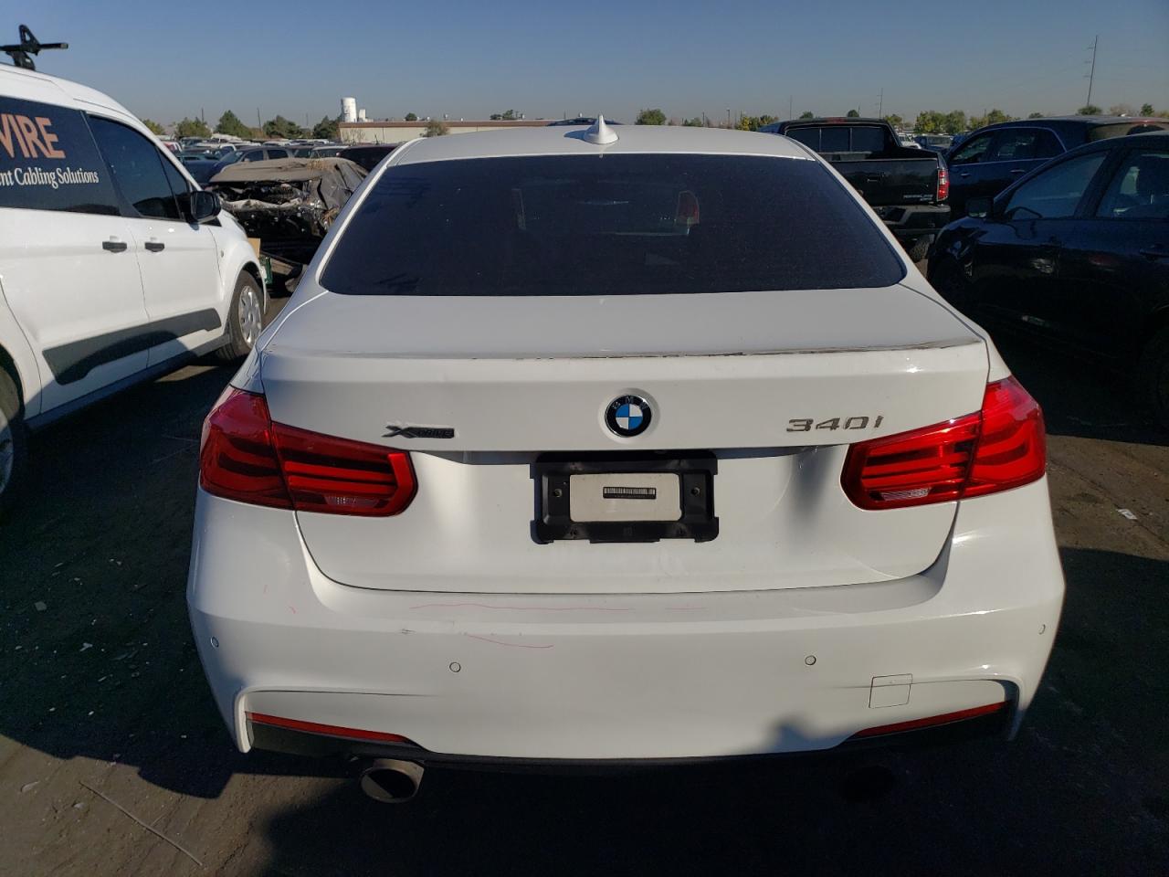 2016 BMW 340 Xi VIN: WBA8B7G58GNT96003 Lot: 76016104