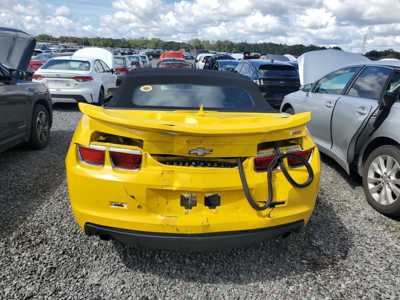 2013 Chevrolet Camaro Lt VIN: 2G1FC3D32D9245135 Lot: 74506474