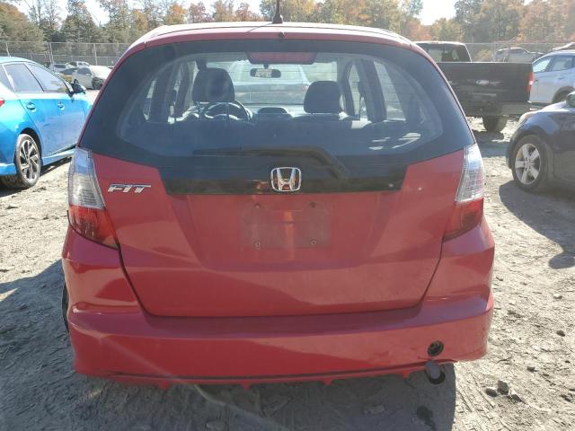  HONDA FIT 2013 Czerwony