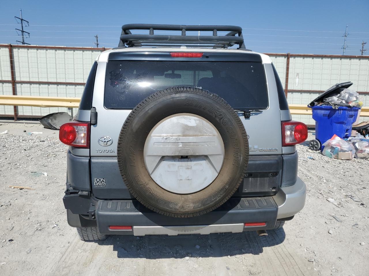 2011 Toyota Fj Cruiser VIN: JTEZU4BF8BK011268 Lot: 75720524