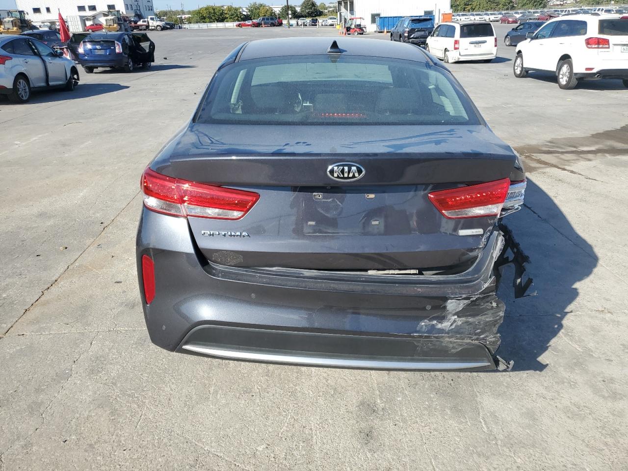 2017 Kia Optima Hybrid VIN: KNAGT4LE6H5012010 Lot: 77628894