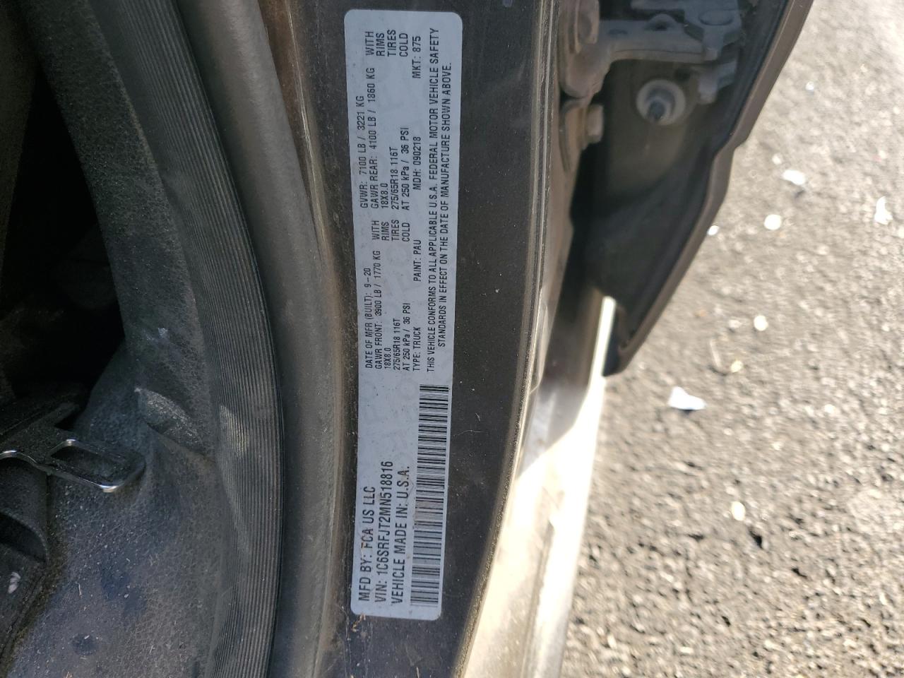 2021 RAM 1500 - Image 12