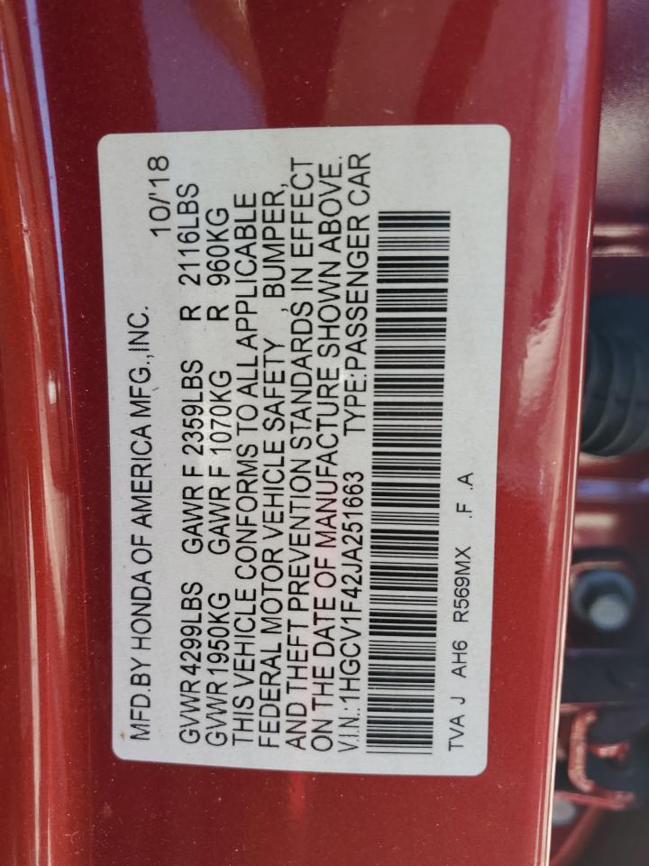 2018 Honda Accord - Image 14