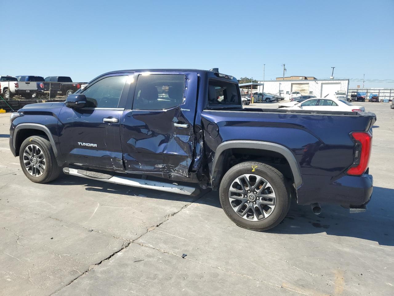 2023 Toyota Tundra Crewmax Limited VIN: 5TFJA5DB3PX106731 Lot: 74539424