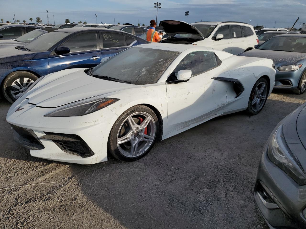 2022 Chevrolet Corvette Stingray 2Lt VIN: 1G1YB3D40N5122582 Lot: 74564854