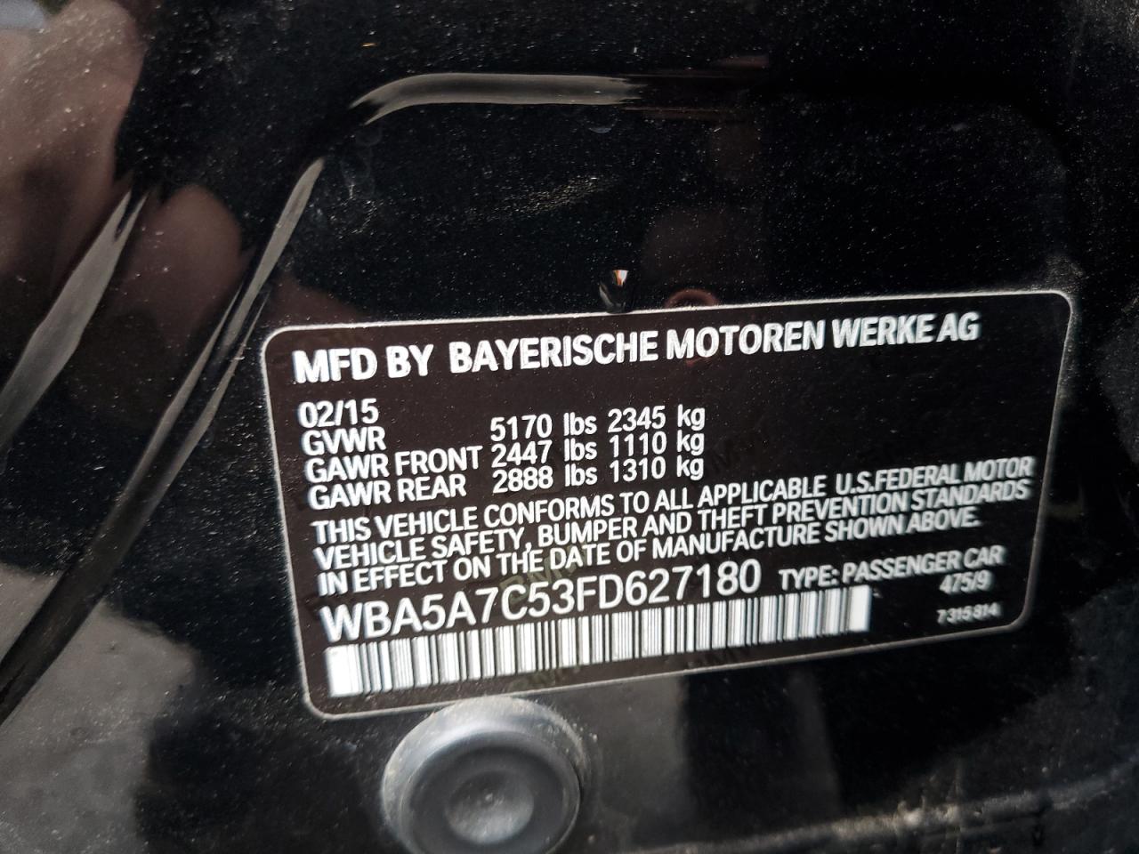 2015 BMW 5er - Image 12