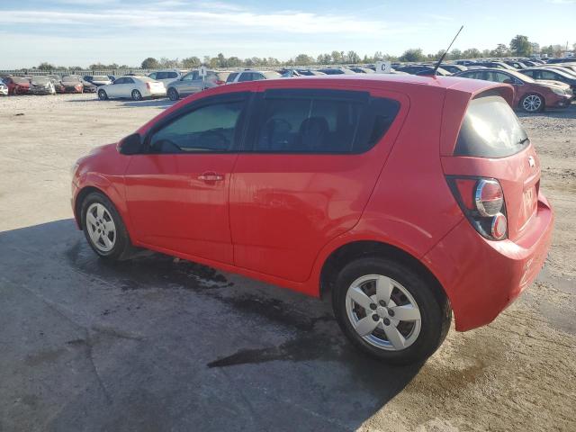  CHEVROLET SONIC 2014 Красный