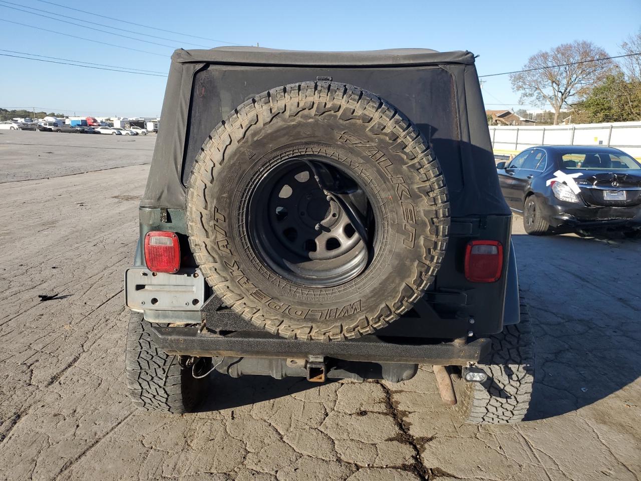 2003 Jeep Wrangler / Tj Sahara VIN: 1J4FA59S23P376956 Lot: 76812814