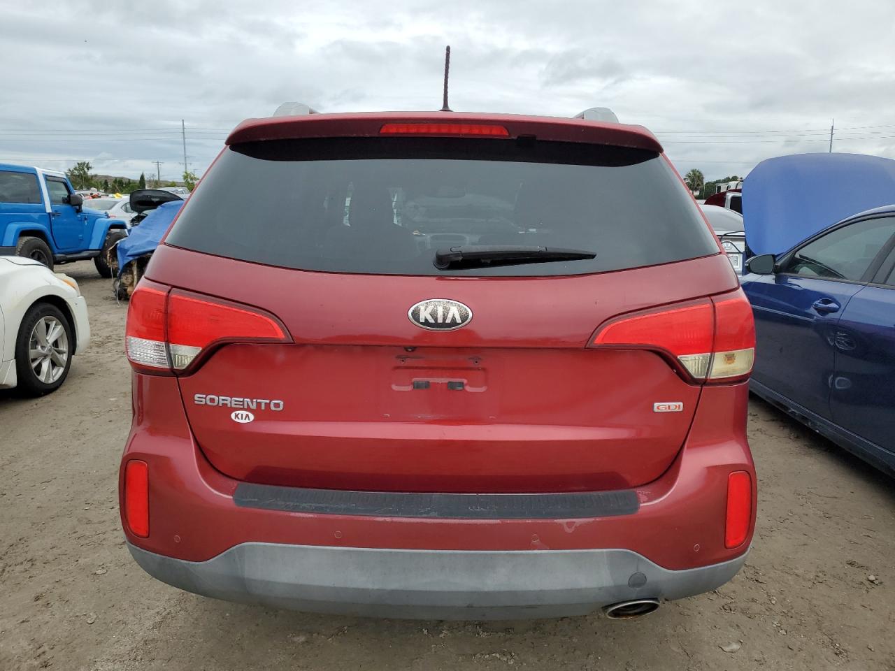 2014 Kia Sorento Lx VIN: 5XYKT4A67EG500863 Lot: 74917044