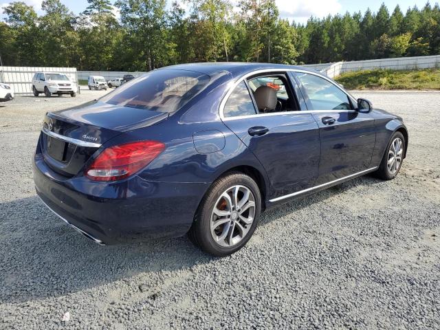  MERCEDES-BENZ C-CLASS 2015 Синий