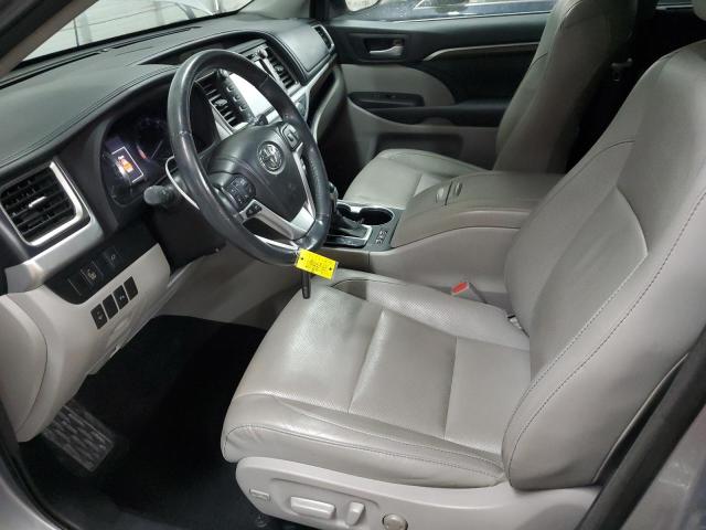  TOYOTA HIGHLANDER 2014 Серебристый