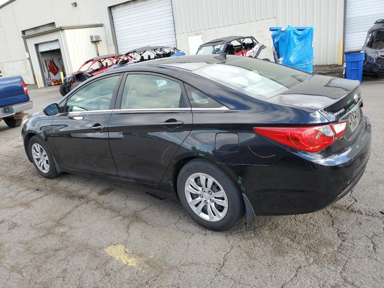 2013 Hyundai Sonata Gls VIN: 5NPEB4AC9DH590658 Lot: 76054354