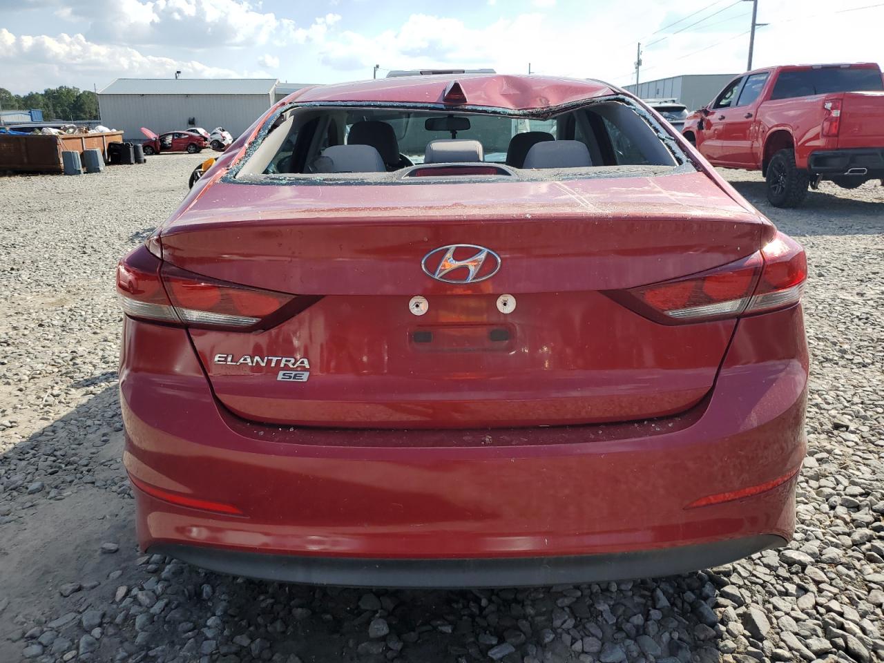 2017 Hyundai Elantra Se VIN: KMHD74LF5HU417747 Lot: 74963004