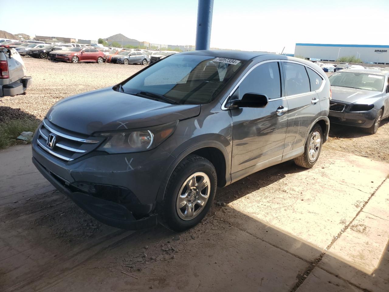 2014 Honda Cr-V Lx VIN: 2HKRM3H39EH531025 Lot: 74057334