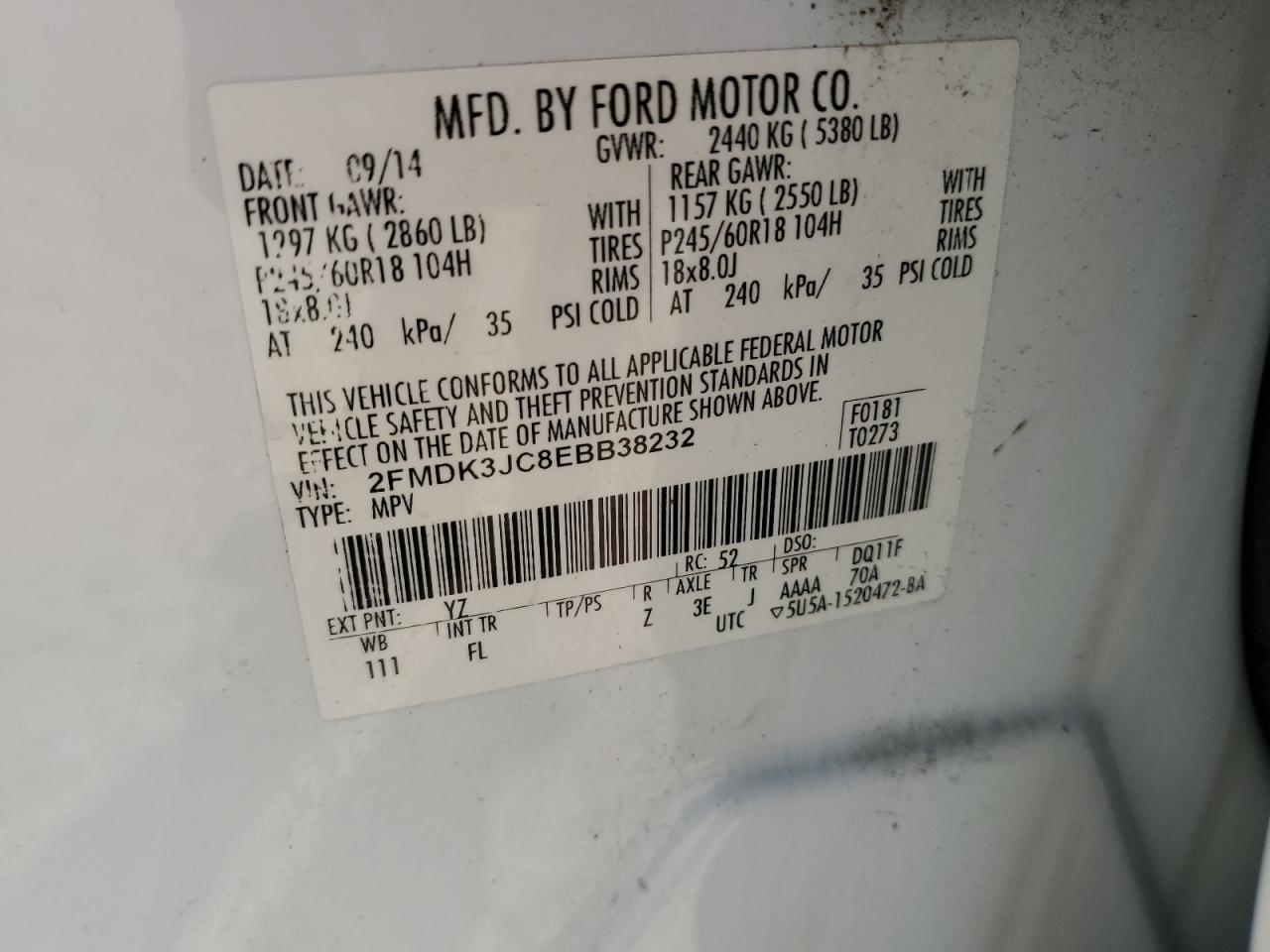 2014 Ford Edge - Image 13
