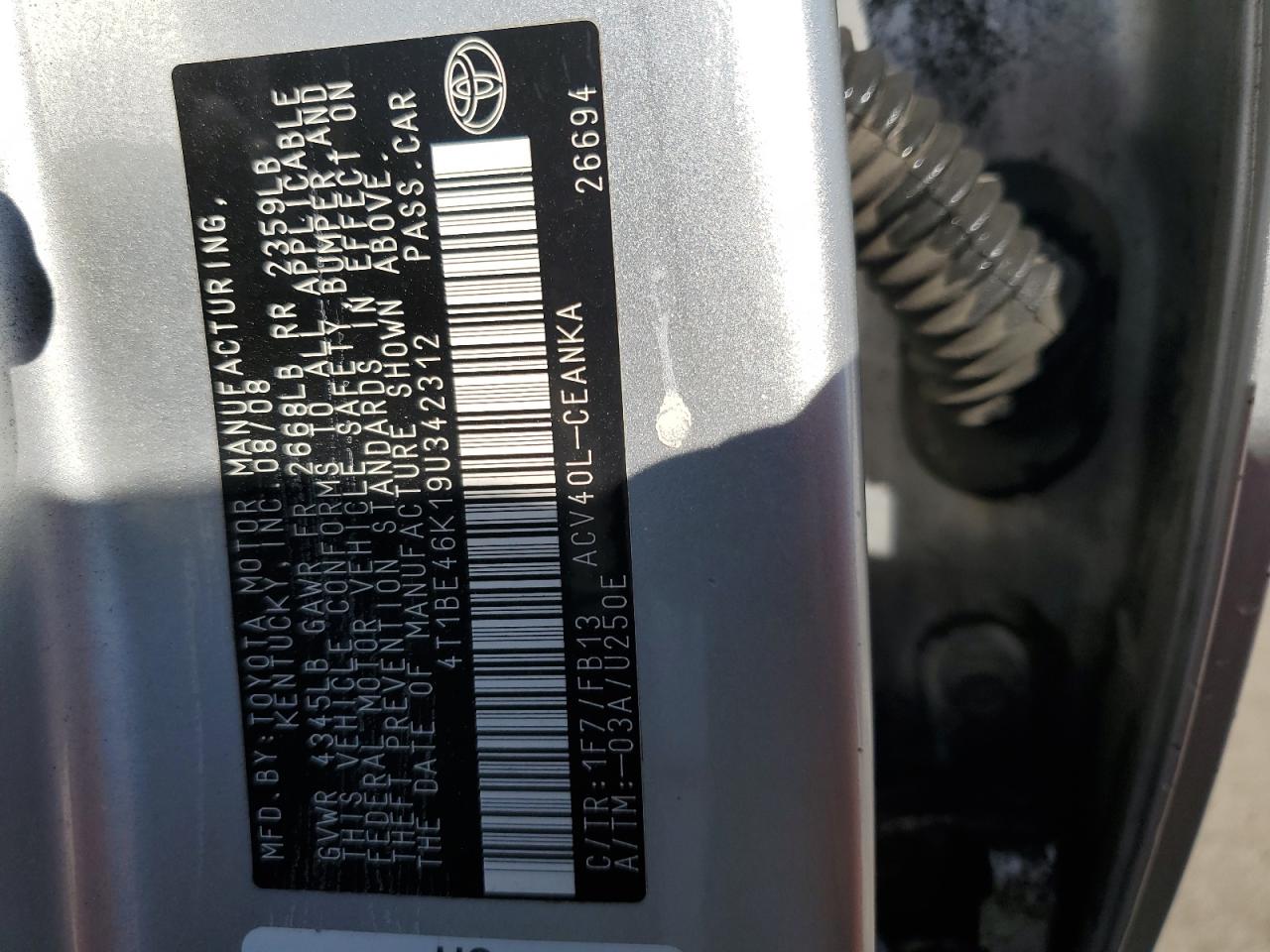 2009 Toyota Camry - Image 12