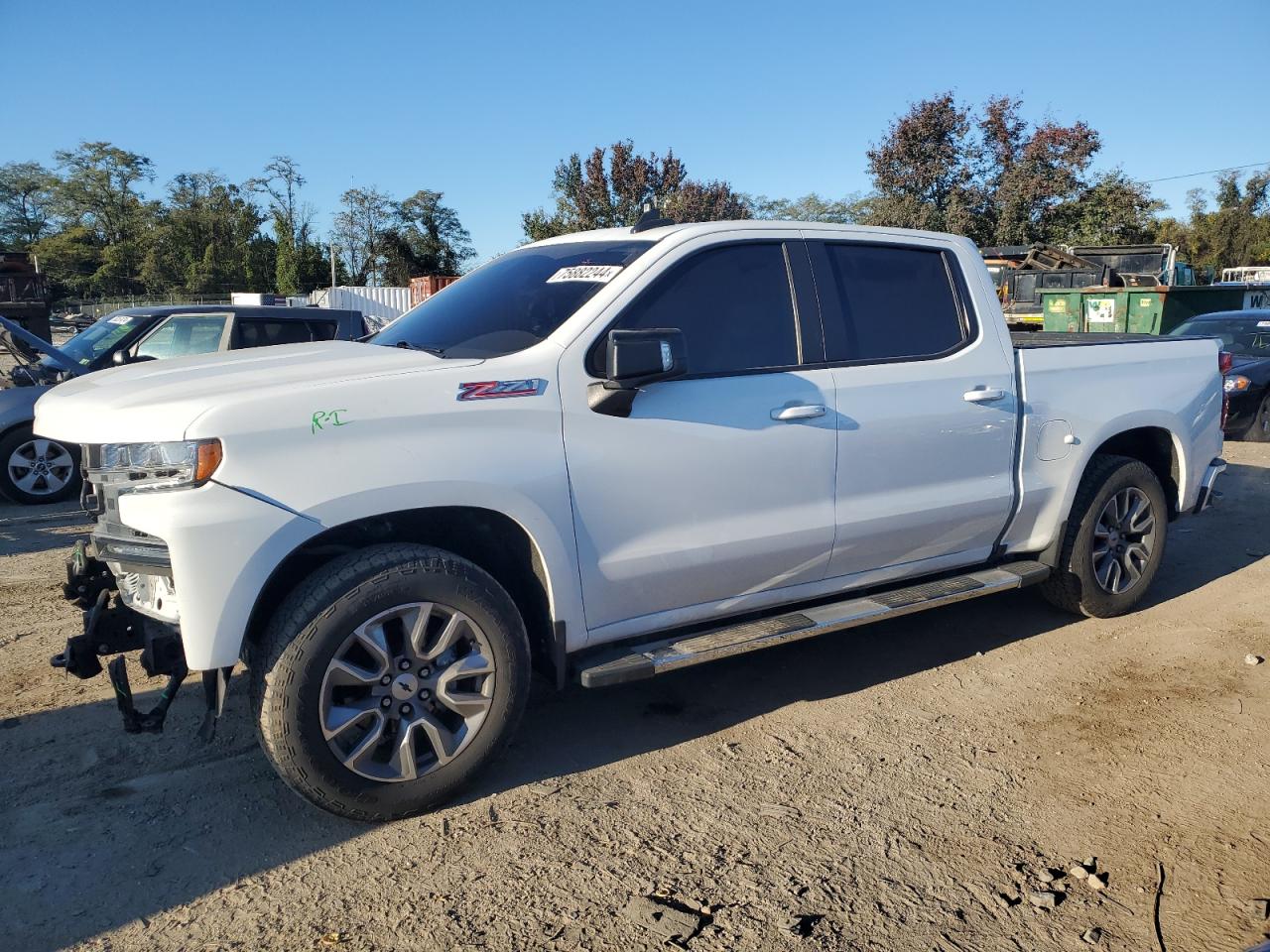 2021 Chevrolet Silverado K1500 Rst VIN: 1GCUYEED3MZ108410 Lot: 75882244