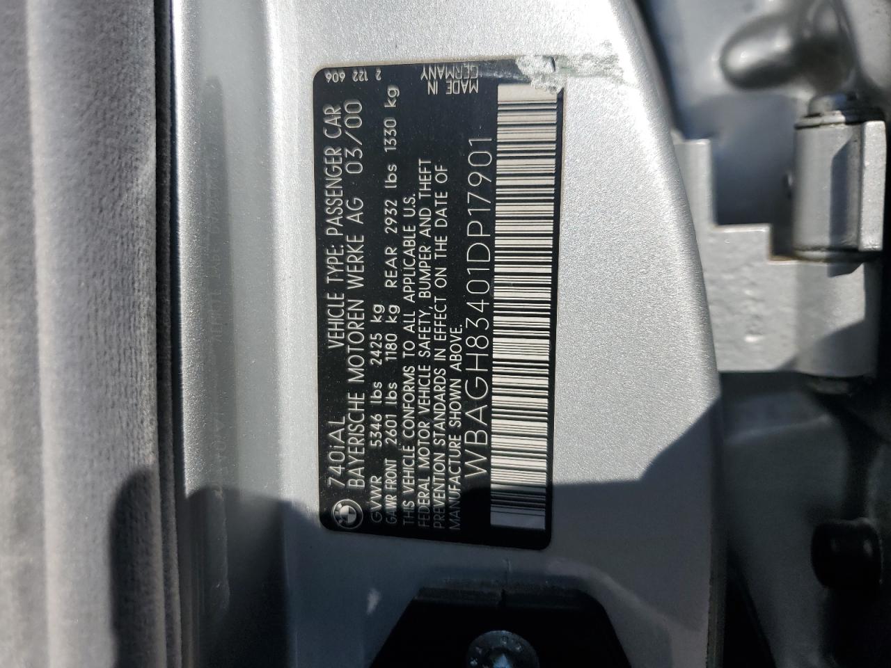 2001 BMW 7er - Image 13