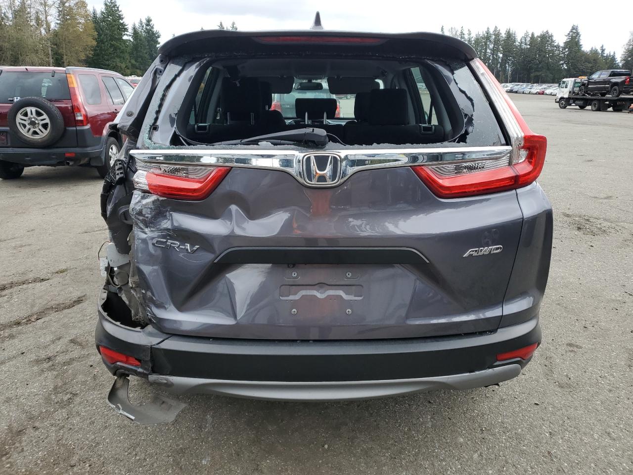 2019 Honda Cr-V Lx VIN: 5J6RW6H35KL004483 Lot: 74118584