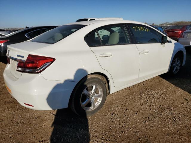  HONDA CIVIC 2013 White