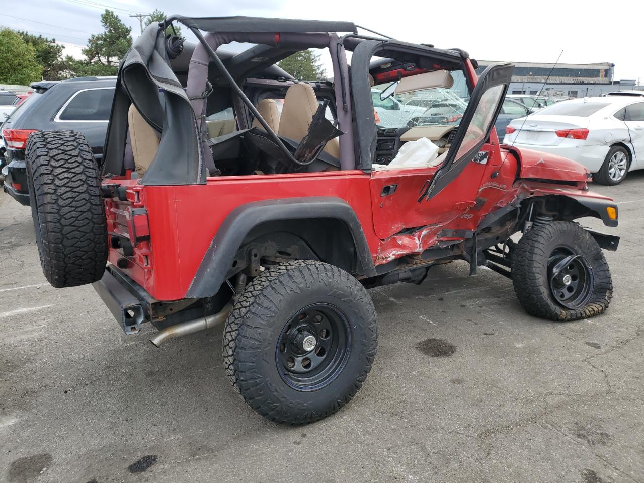 2000 Jeep Wrangler / Tj Se VIN: 1J4FA29P0YP723296 Lot: 77394894