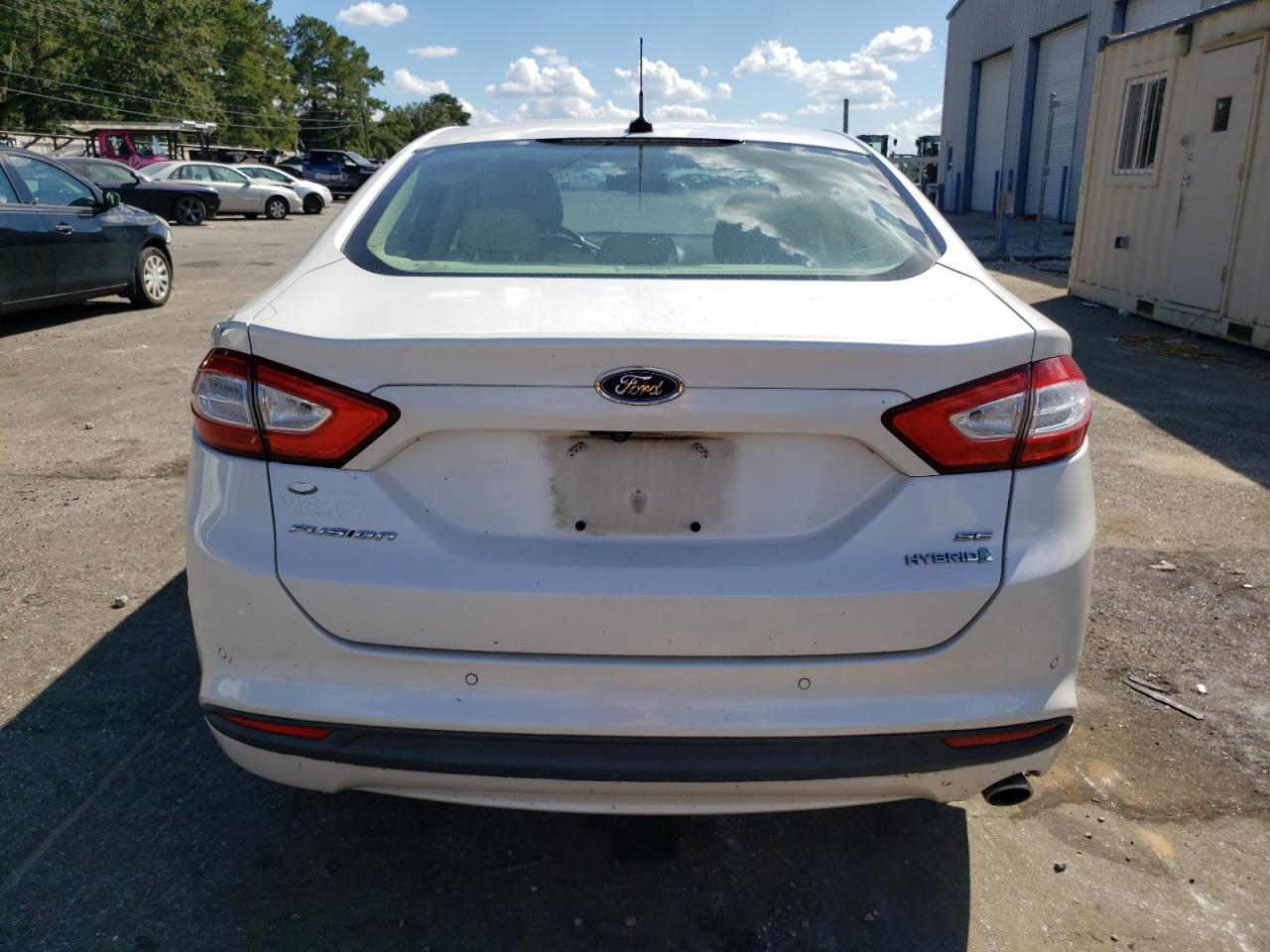 VIN 3FA6P0LU1DR265400 2013 FORD FUSION no.6