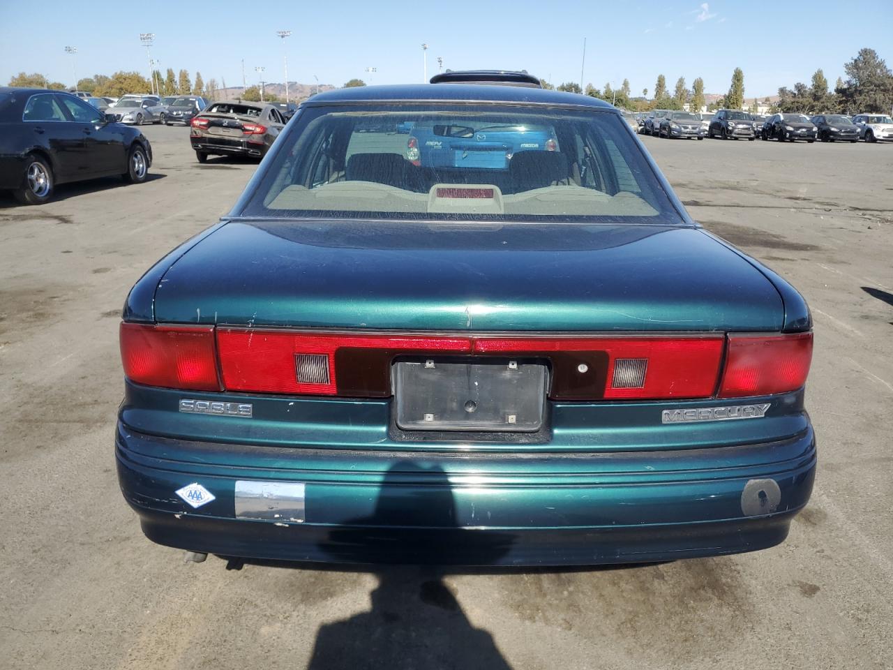 1995 Mercury Sable Gs VIN: 1MELM50U9SG610196 Lot: 74360894