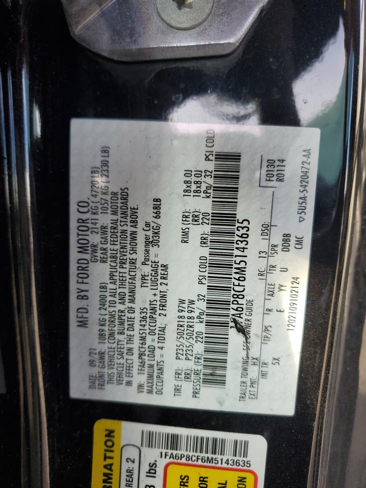 2021 Ford Mustang - Image 13