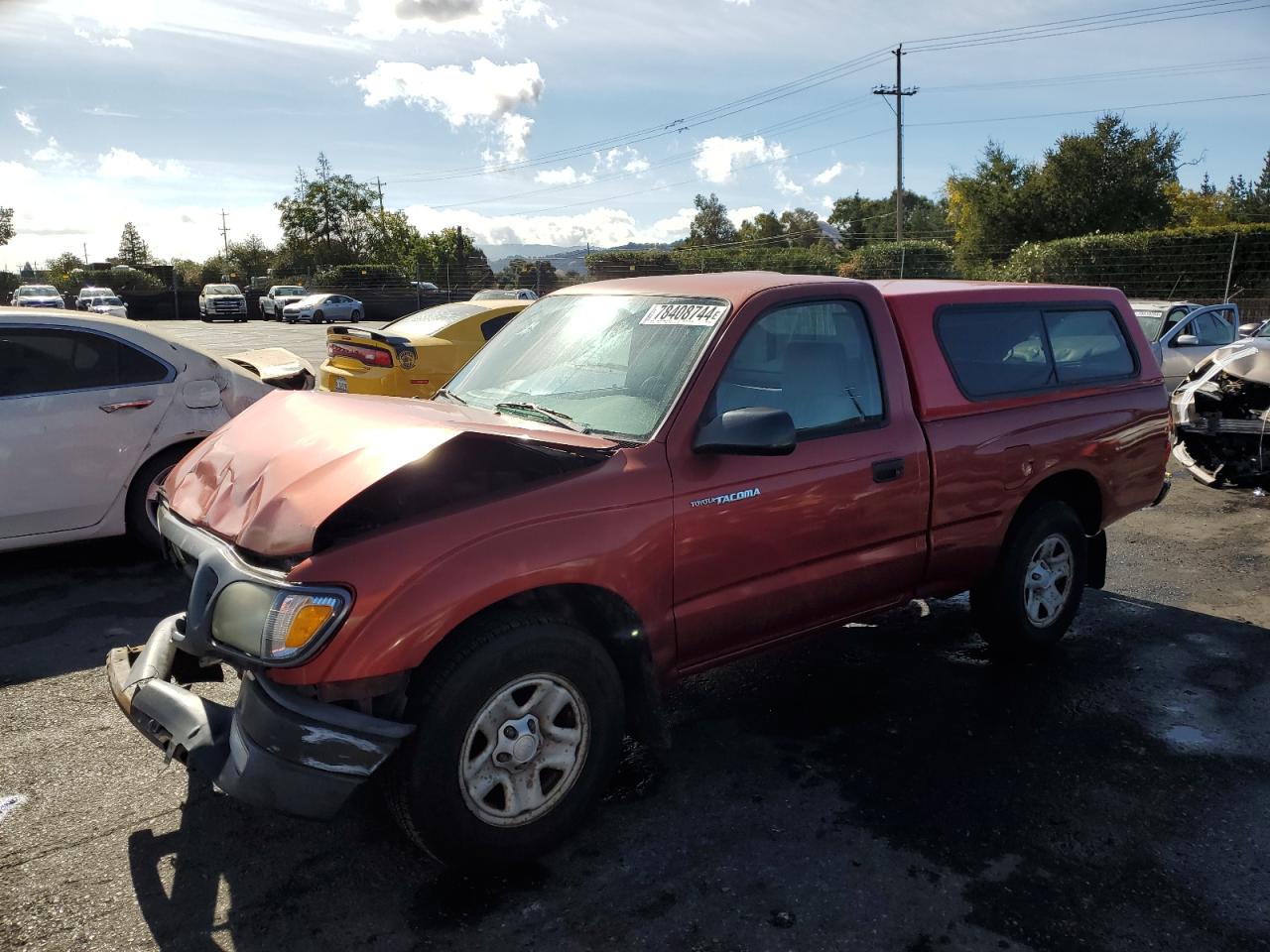 2003 Toyota Tacoma VIN: 5TENL42N83Z282177 Lot: 78408744