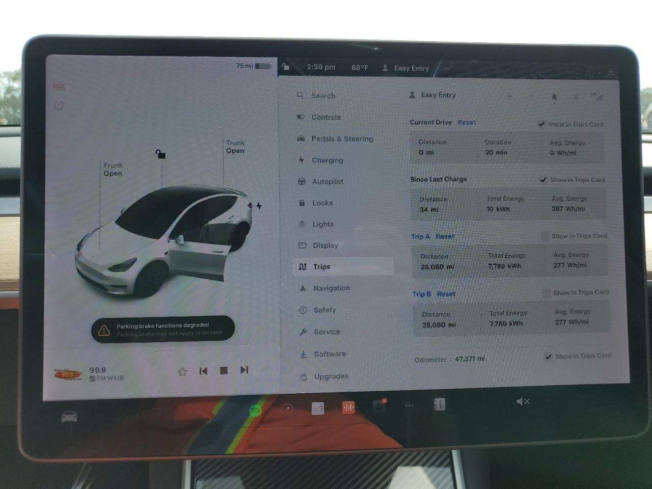 2020 Tesla Model Y VIN: 5YJYGDEF5LF046822 Lot: 74722474