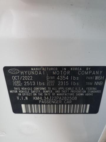 KMHL34J22PA282508 Hyundai Sonata LIM 13