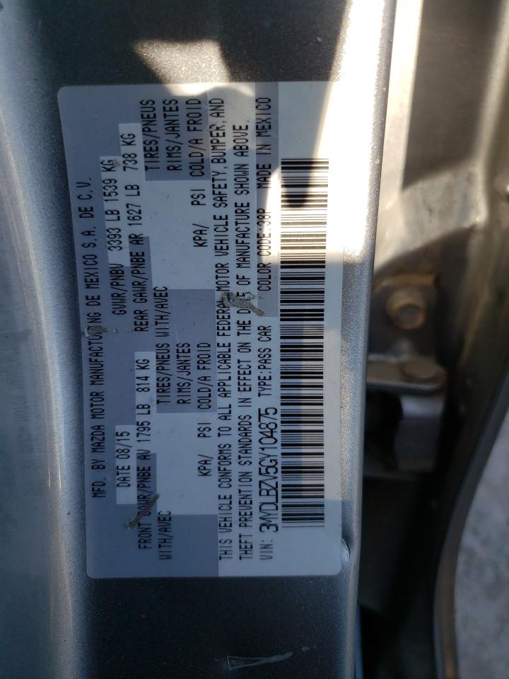 3MYDLBZV5GY104875 2016 Toyota Scion Ia