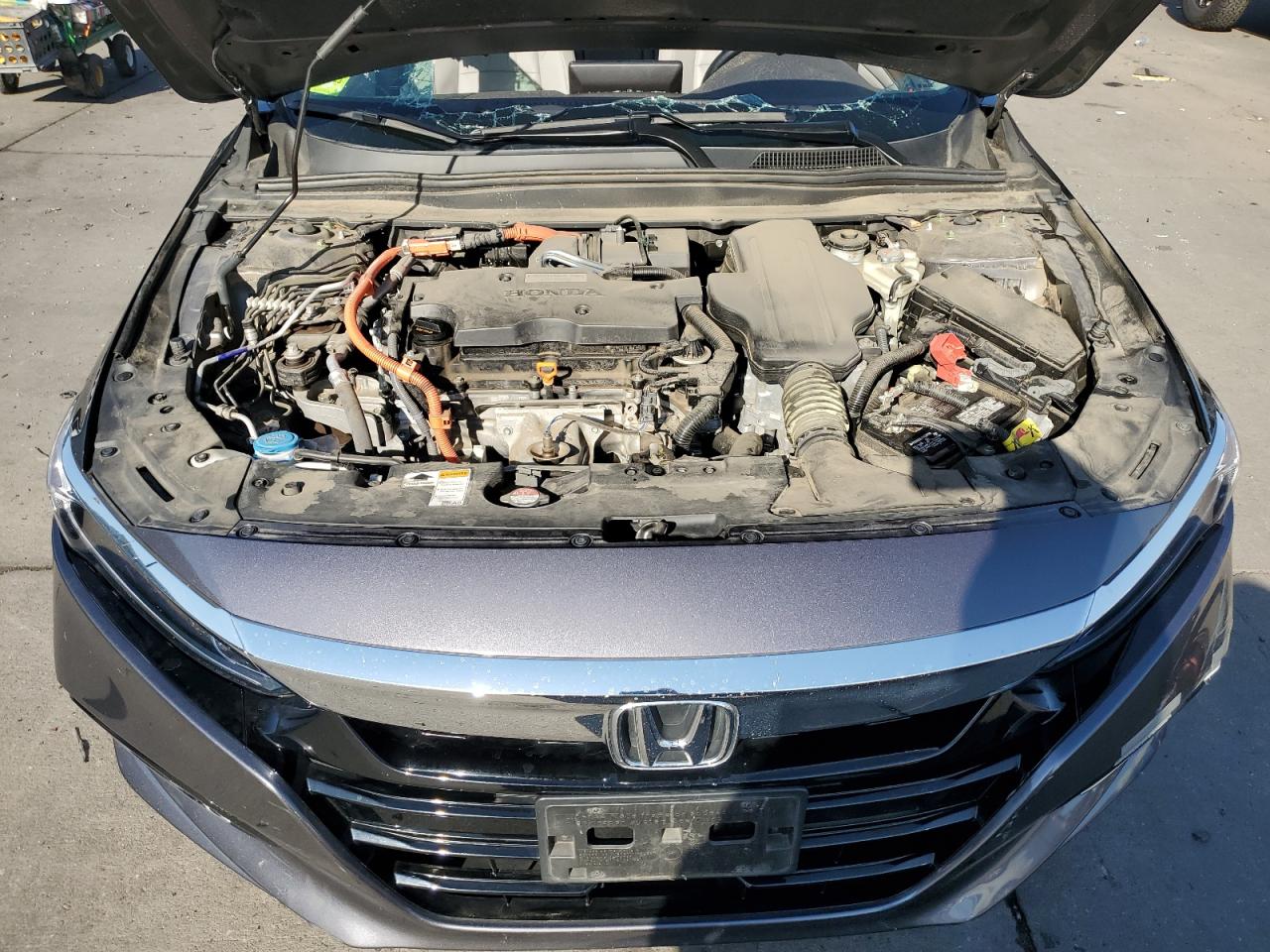 1HGCV3F57JA016180 2018 Honda Accord Hybrid Exl