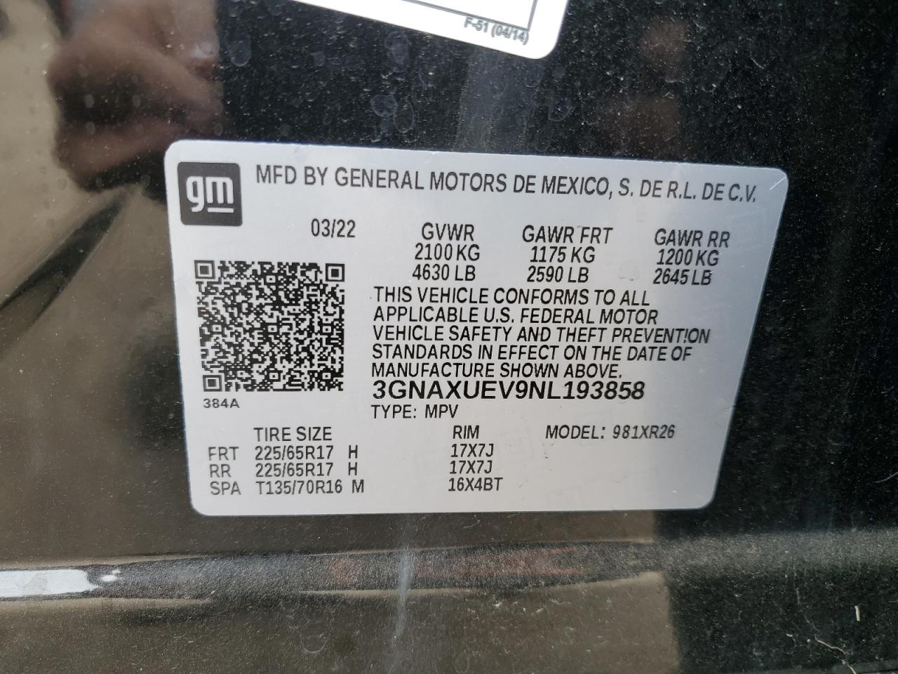 2022 Chevrolet Equinox - Image 13