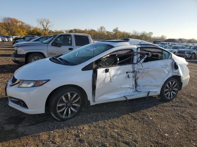 2014 Honda Civic Exl na sprzedaż w Des Moines, IA - Side