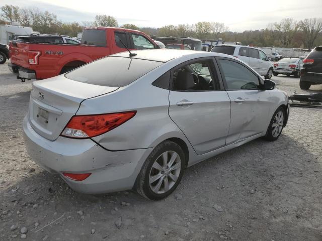  HYUNDAI ACCENT 2013 Серебристый