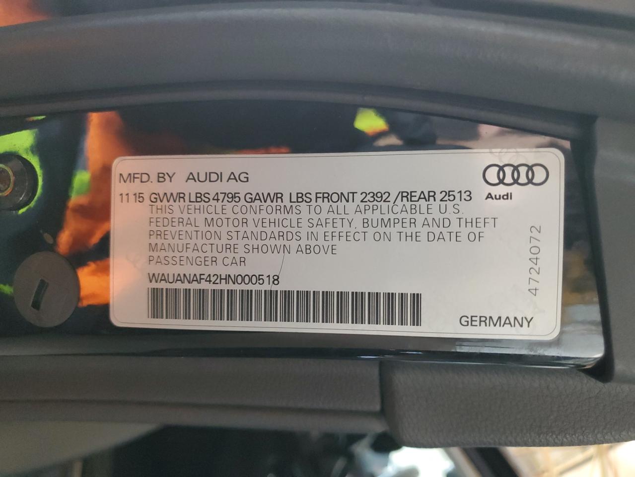 2017 Audi A4 - Image 14