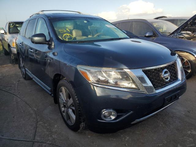  NISSAN PATHFINDER 2014 Синий