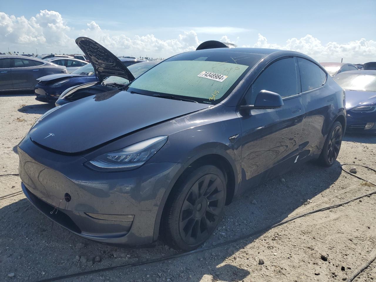 VIN 5YJYGDEEXMF278275 2021 TESLA MODEL Y no.1