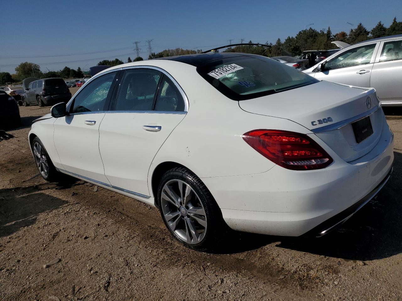 VIN 55SWF4KB1GU157111 2016 MERCEDES-BENZ C-CLASS no.2