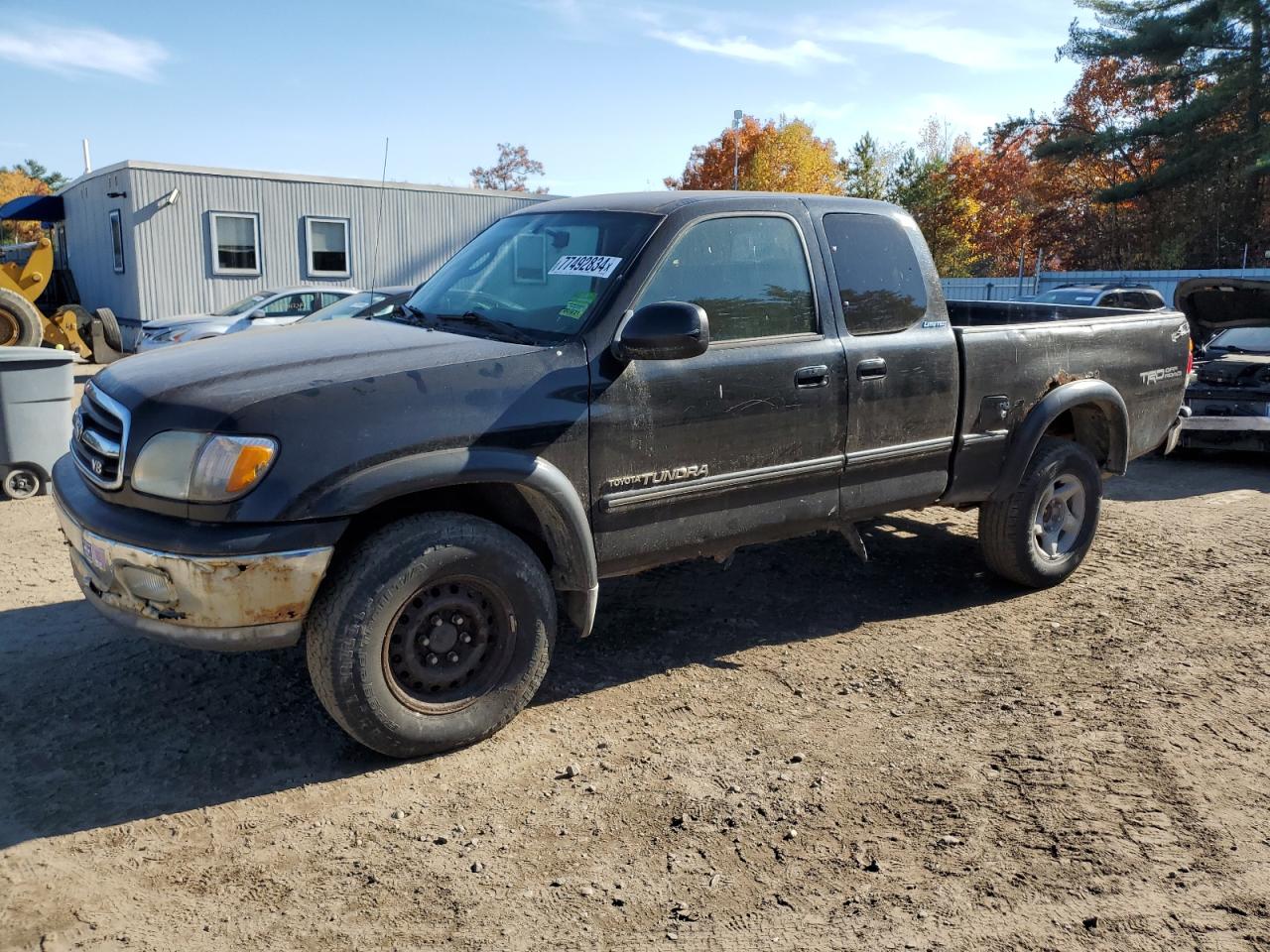 2001 Toyota Tundra Access Cab Limited en Venta en Lyman, ME - Undercarriage