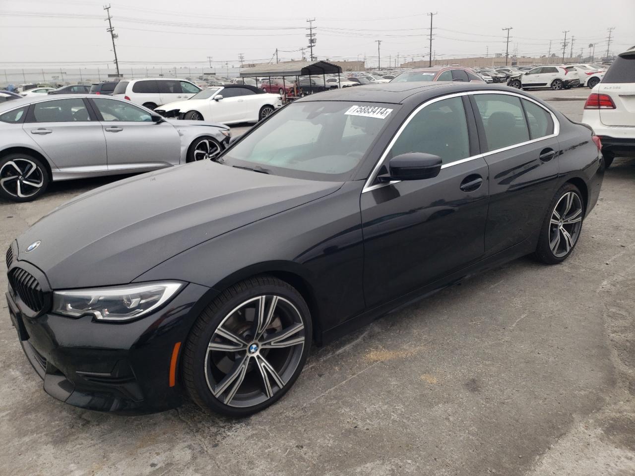 2021 BMW 330I VIN: 3MW5R1J02M8B94393 Lot: 75883414