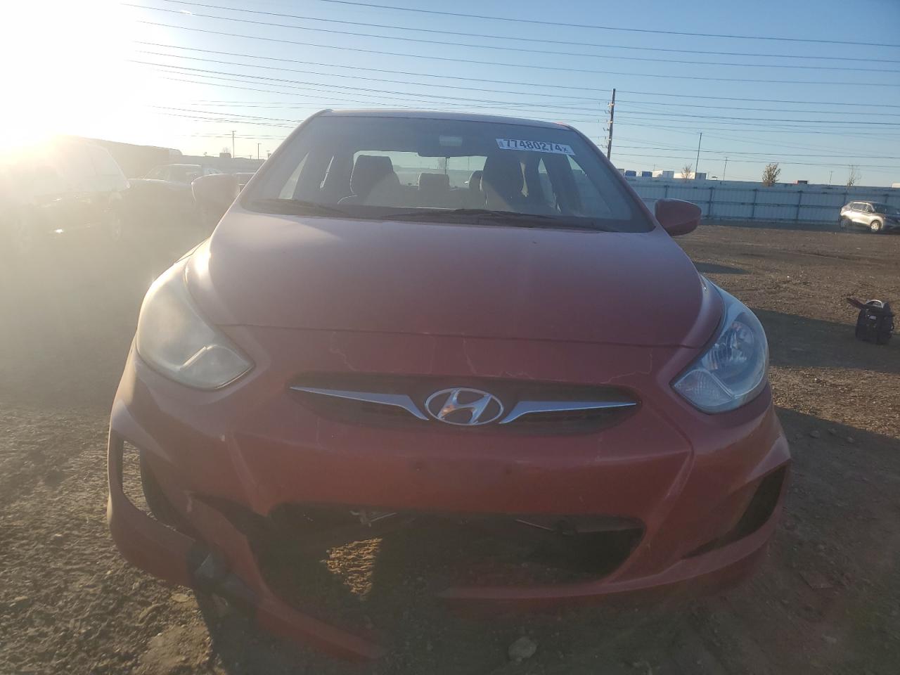 VIN KMHCT4AE0EU619568 2014 HYUNDAI ACCENT no.5