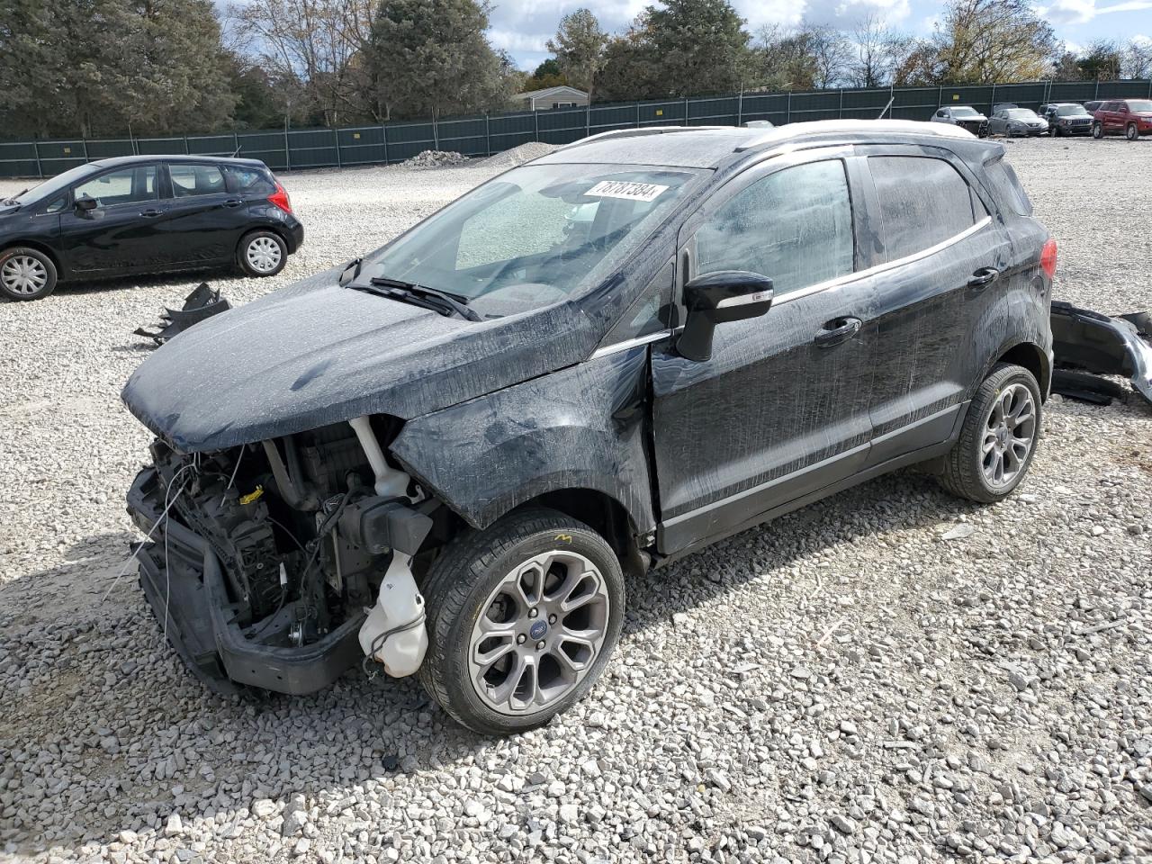 2018 Ford Ecosport Titanium VIN: MAJ6P1WL8JC195767 Lot: 78787384