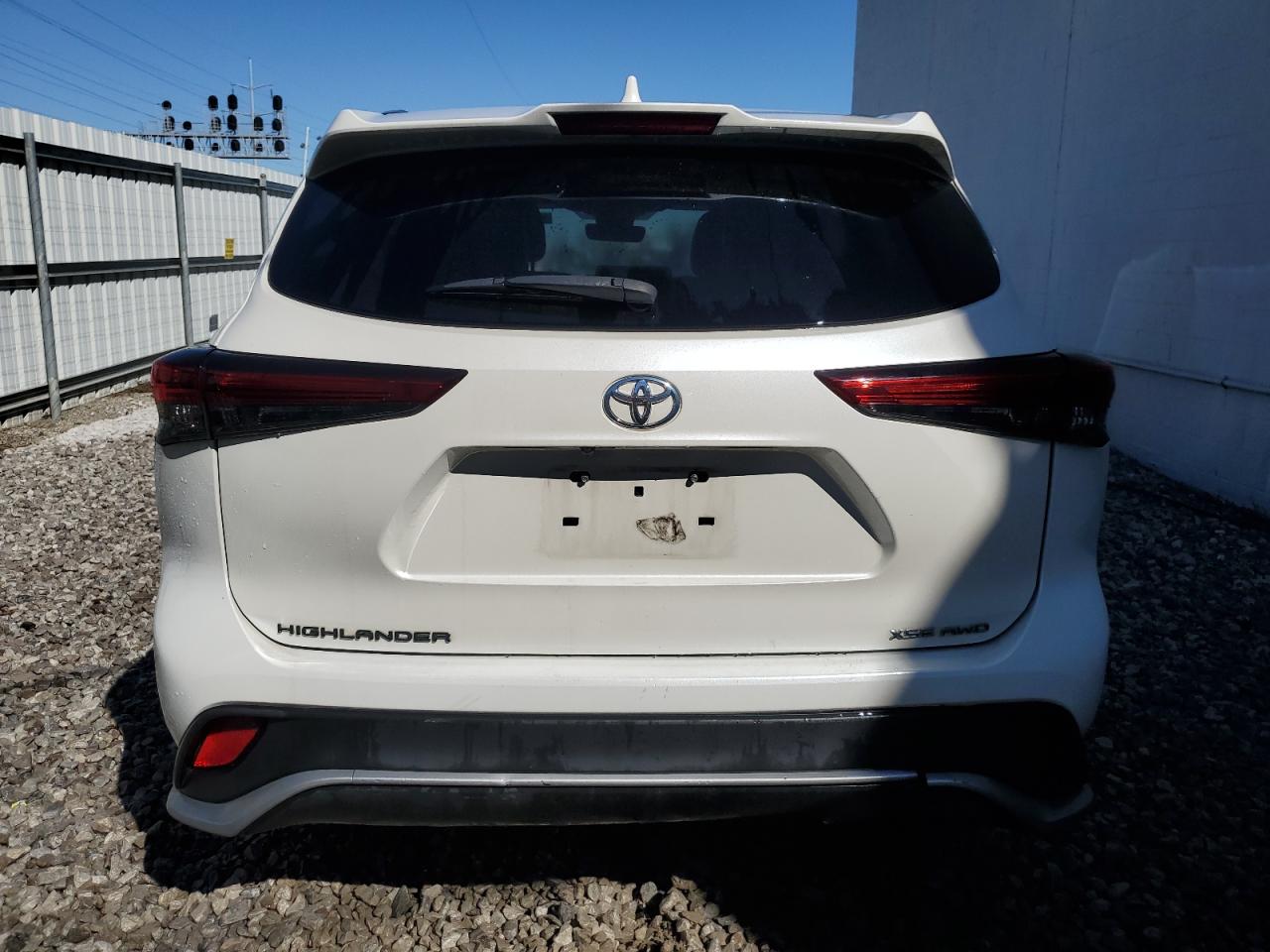 2021 Toyota Highlander Xse VIN: 5TDLZRBH1MS092751 Lot: 74914564