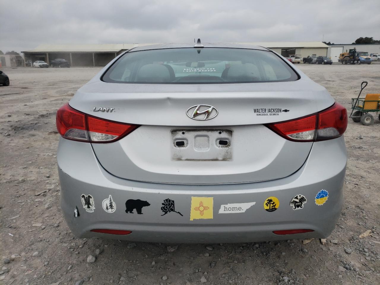 2012 Hyundai Elantra Gls VIN: 5NPDH4AE7CH074602 Lot: 78195514