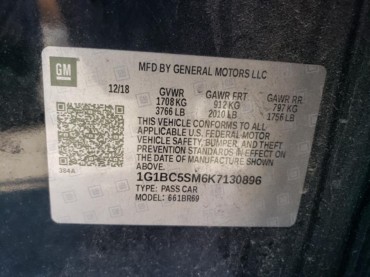 2019 Chevrolet Cruze - Image 12