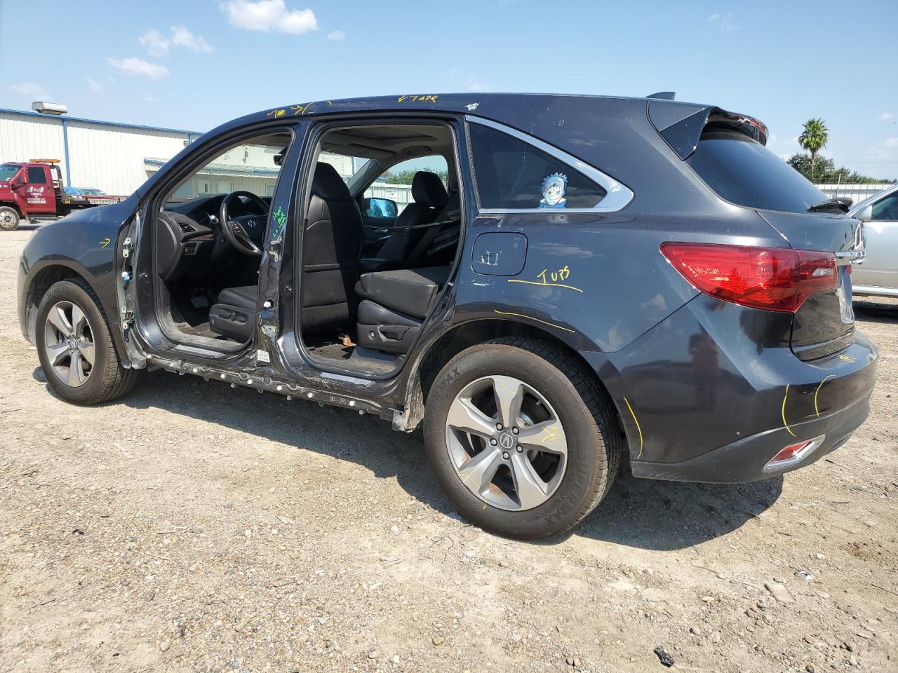 VIN 5FRYD4H29GB018043 2016 ACURA MDX no.2